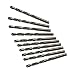 True Position Tools - 5mm Ultra Bor Super Premium Jobber Length Drill Bit - 10 Pack