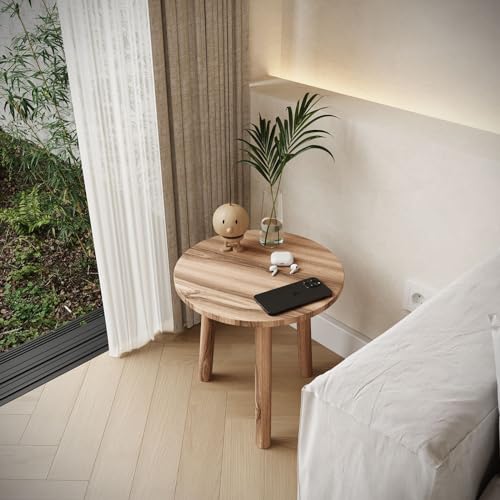 La mejor selección de Mesas de café los mejores 5. 44 MORU Mesa Auxiliar Pro | Mueble Minimalista Multiusos para Sala y Recámara | Ideal para Lámparas, Libros, Mesa de Café o Almacenamiento | 40x40x40 cm | Hecho en México | Cafe