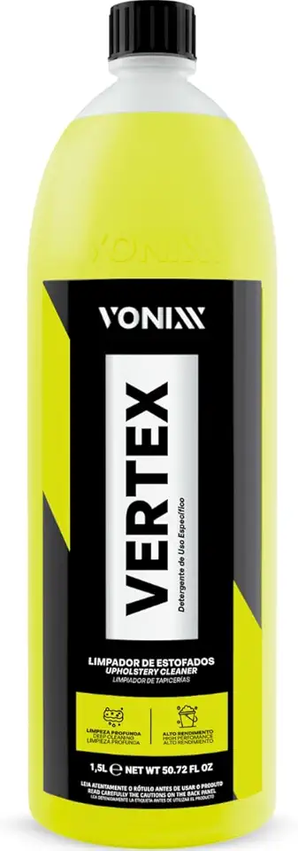 Vertex 1,5l Limpeza Profunda Estofado Remove Sujeira Vonixx