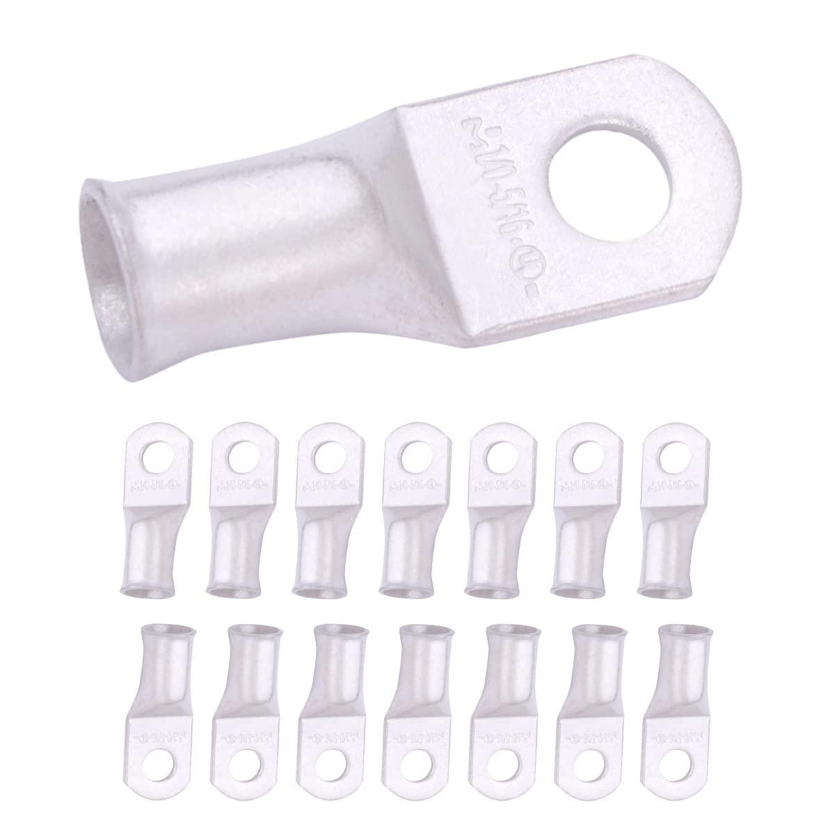 SELTERM 15pcs 1/0 AWG 5/16" Stud UL Marine Grade Battery Terminal