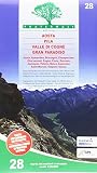  Carta n. 28. Aosta, Pila, Valle di Cogne, Gran Paradiso 1:25.000
