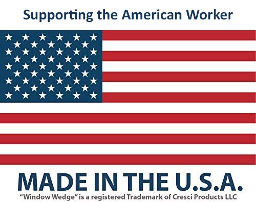 Window Wedge | Made In Usa |, Window Stopper To Baby Proof And Child Proof Providing Safety For Baby, Window Security And Overall Better Home Security (10 Total, 5 Two Packs) #TOP6