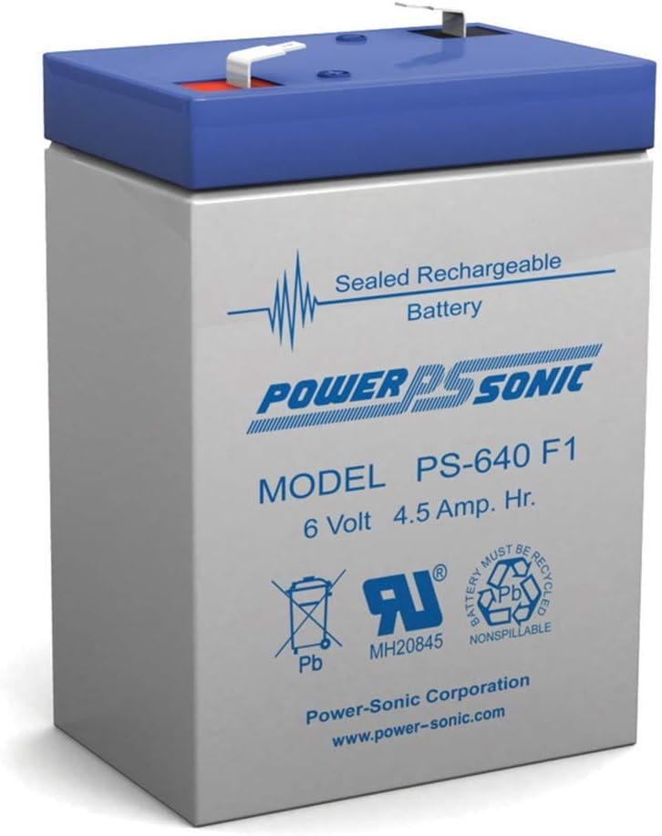 6v 4000 mAh Replacement Battery Compatible with Panasonic LCR6V4BP2