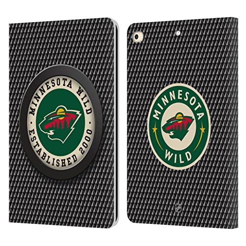 Coque iPad 9.7 NHL Minnesota Wild pour le bureau et les matchs