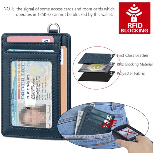 Image of FurArt Slim Minimalist Wallet RFID Credit Card Holder for Men | slim minimalist compact rfid id window thin