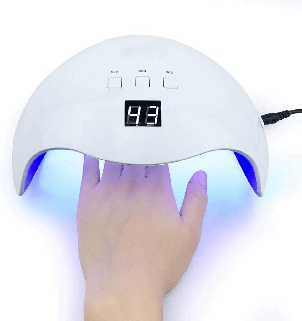 Nail lamp-Gel UV LED Nail Lamp, Nail Dryer Gel Nail Polish UV Light, Automatic Sensor for Gels Polishes