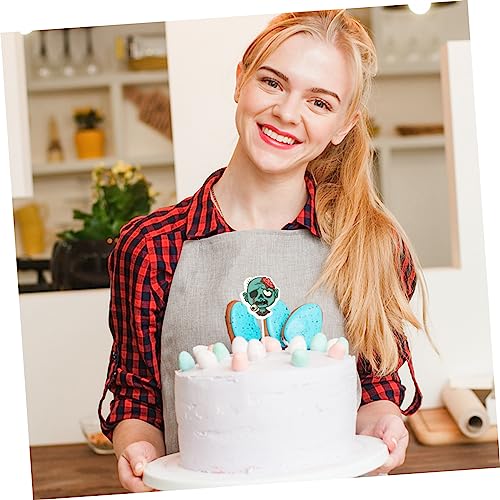 ERINGOGO 22 Unidades Inserção De Bolo De Halloween Meleca Falsa Topos De Bolo Do Dia Das Bruxas Bolo