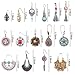 Duufin 15 Pairs Boho Earrings Vintage Bohemian Earrings Drop Dangle Earring Statement Earring Set with a Box for Women and Girls