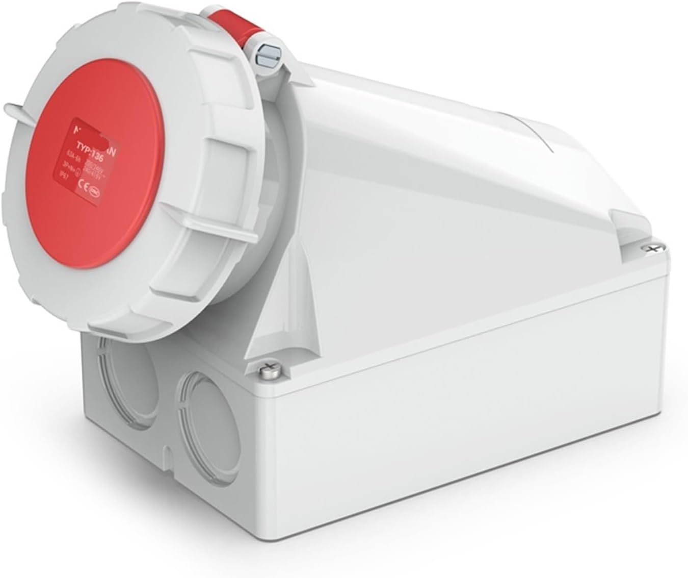 Industrial Mounted Socket Aviation Outdoor 16A-125A(16A 3P IP67)