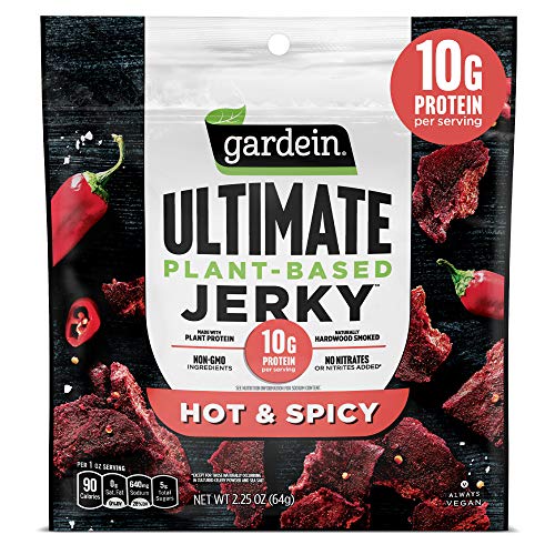 Gardein Ultimate Plant-Based Jerky, Hot & Spicy, 2.25 Ounce