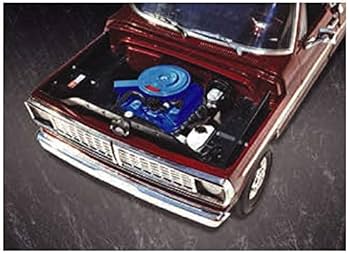 Amazon.com: 1970 F-100 Custom Cab 4x4 1:25 Scale Model Kit