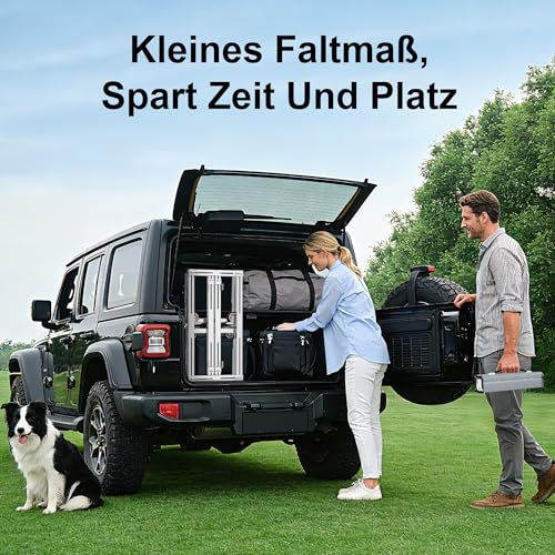 GIANDEL 1200W 12V Off-Grid-Wechselrichtersystem-Kits, Tragbare Solarstromsystem-Kits: Faltbares Batteriegestell + 1200 W Reiner Sinus-Wechselrichter mit 20A Solarregler + Aufbewahrungstasche