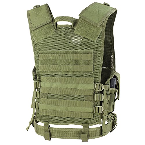Condor Cv-498 Cross Draw Vest, Coyote Brown #TOP1