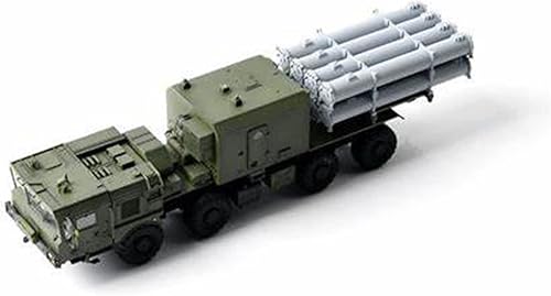 FMOCHANGMDP Kits de modelos de plástico de rompecabezas 3D, escala 135, lanzador ruso 3S60 de 3K60 BALBAL-Elex, modelo complejo de misiles costeros