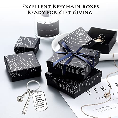 Cmvfyl Baseball Keychains For Men, Baseball Bat Keychain, Novelty New Driver Keyring, Softball Charm Gift Trucker Husband Boyfriend Graduation Gifts Have Fun Teen Gift #TOP4