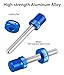 TerchPilet Bicycle Square Taper & Splined Bottom Bracket Anti-Drop Tool, BB Socket Retaining Rod Fixing Tool with 304 Stainless Steel Threaded Rod, Prevents Slippage for MTB & Road Bike BB Removal