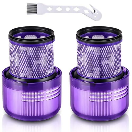 Filtro Para Dyson V11 V15, 2 Piezas Paquete De Filtros De Repuesto Para Aspiradora Inalámbrica Dyson V11 V15 Sv14 Sv17 Sv22 Absolute Animal Torque Drive. Comparar Con La Pieza Dy-970013-02