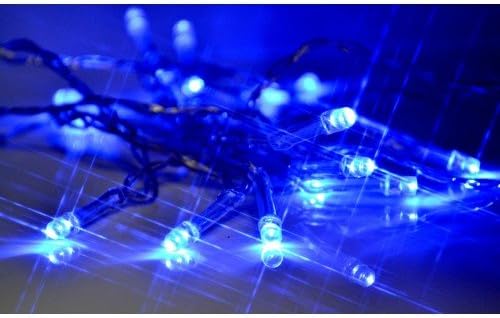 eBuzz Battery Operated Fairy Lights with 20 Blue LEDs (Blue)