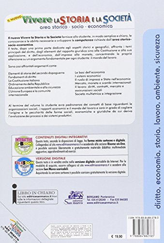 Il nuovo vivere la storia e la società. per le