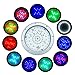 Color LED Pool Lights for Inground Pool, 120V 40W RGBW Pool Light Bulb for Inground Pools, Color Changing E26/E27 Replacement for Pentair Hayward Pool Lights Fixture, E26 Base(120V-RGB+White)