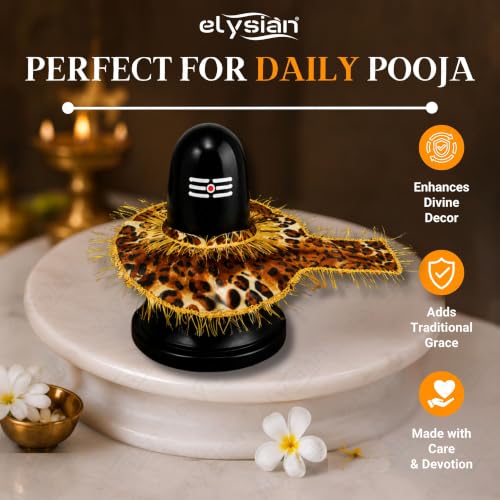 Image of Elysian Lord Shivling Dress /Fancy Lord Shivling Dress For Lord Shivling (Size - 45.72 cm /18 Inches)