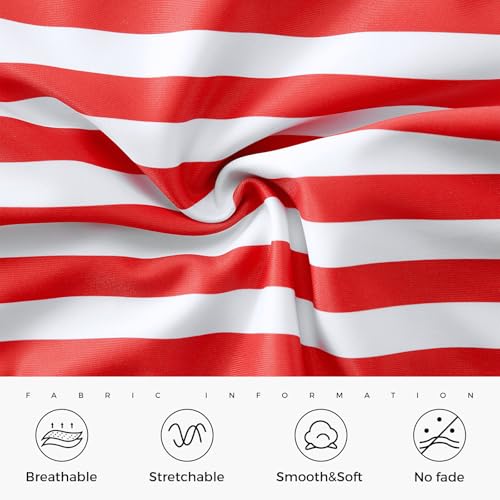 Weixinbuy Toddler Girl 4th of July Swimsuits Kids Bathing Suits Girls Bowknot Bikini Swimming Suit for Girls 3t 4t American Flag — view 5