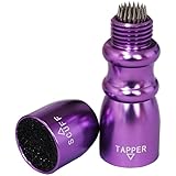 HUIESON Snooker Pool Cue Tip, 2025 New Version Billiard Pool Stick Tip with 3 in 1 Billiard Pool Cue Accessories Tool, Scuffer, Shaper and Aerator, Practical Gifts for Husbands, Best Friends (Purple)