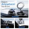 ANDERY Car Phone Holder for Magsafe [78+LBS Strongest Suction & 2400gf Strongest Magnetic] 360° Adjustable Car Phone Mount, Phone Holders for Your Car for iPhone 17-12 Pro Max Air Plus (Carbon Fiber) #1