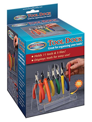 Bead Buddy Tool Dock-Display Your Favorite Craft Tools While Working-Great Hardware Storage Organizer #TOP20