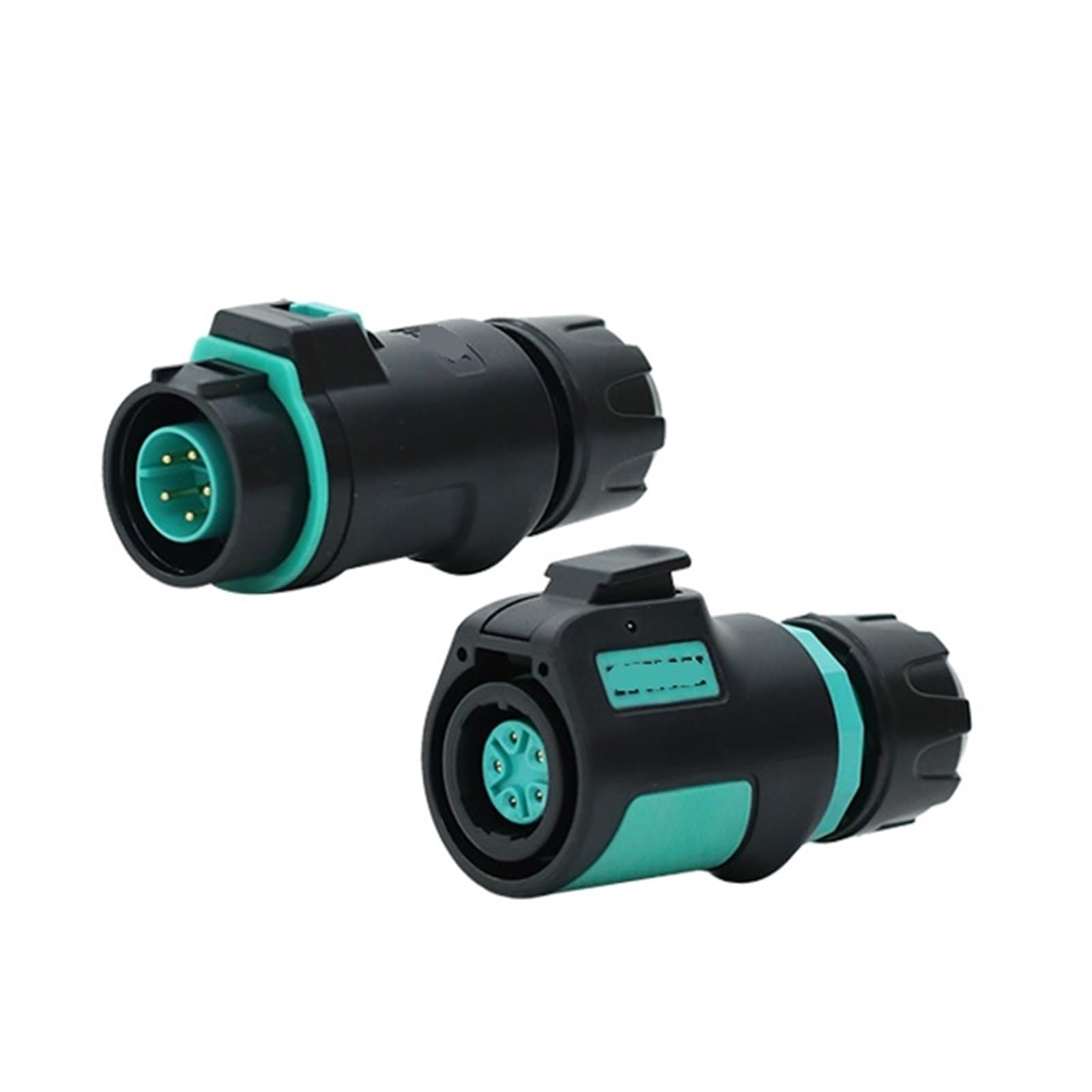 Conector M16 de aviación inverso hembra de 5 pines y base de acoplamiento M5 5A 250V