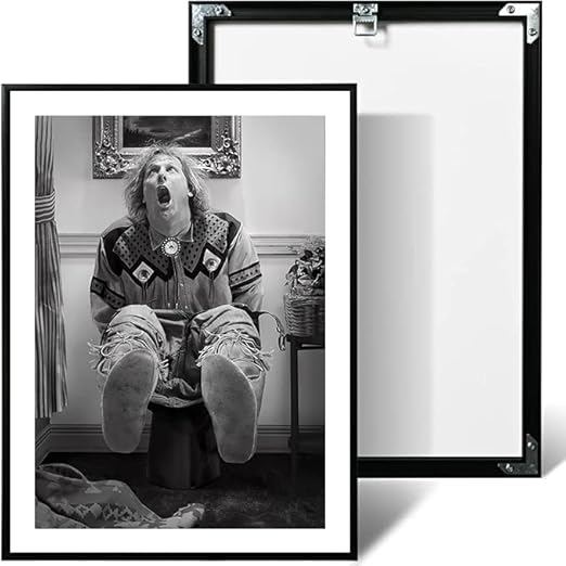 Dumb and Dumber Bathroom Art Funny Movie Posters Black and
