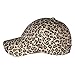 XRDSS Fashion Leopard Print Baseball Cap Cotton Embroidered Cap with Leather Bill#3