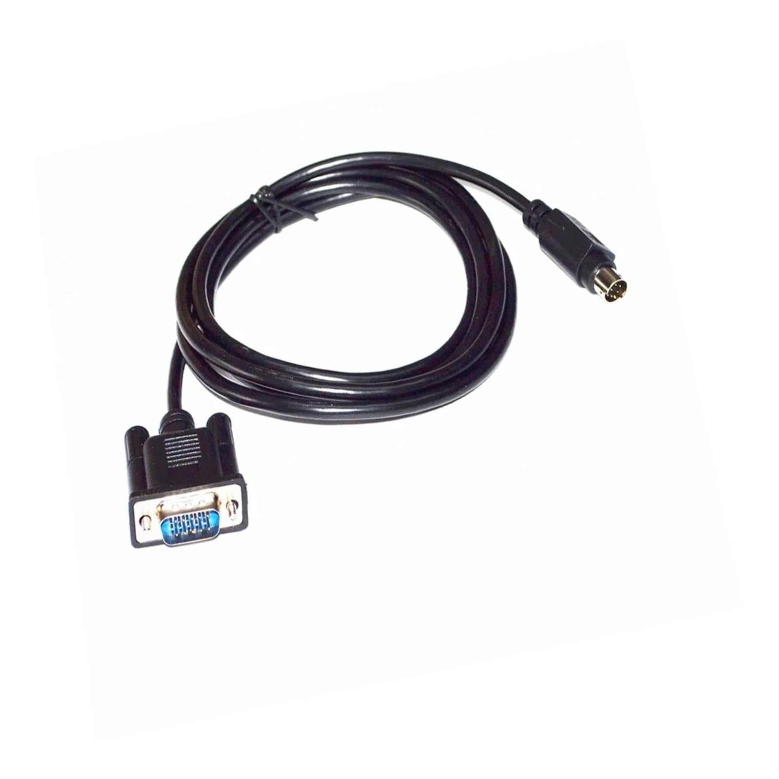 VGA 15-Pin Male to Mini Din 8-Pin Video Display Connection