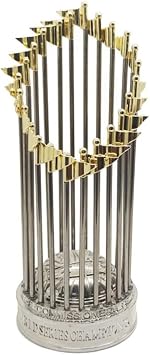 Baseball World Series Championship Trophy Replica Resin Trophy Keepsake Collection