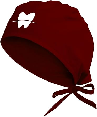 Unisex Bordo Di  Ve B y te  Temal  Hastane Bonesi