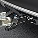 Nilight Fusion Trailer Hitch Mount w/Welded 2 Inch Trailer Ball & Hitch Pin, Fits 2 Inch Receiver, 7500 lbs 2