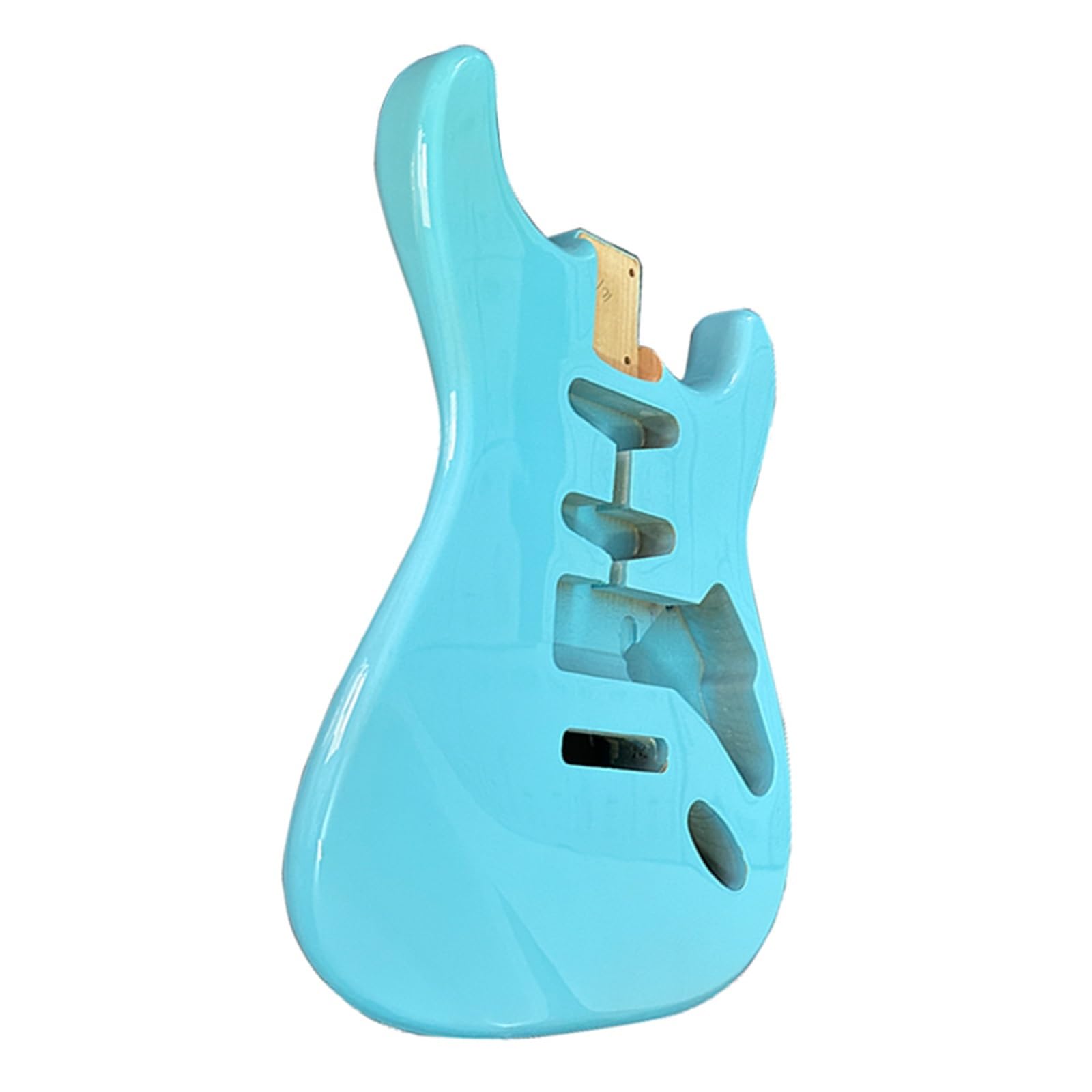 Unfinished Guitar Body Blue Lacquered Alder SSH Electric Guitar Body