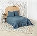 carol & frank Graham Mallard Queen Quilt Full/Queen Blue