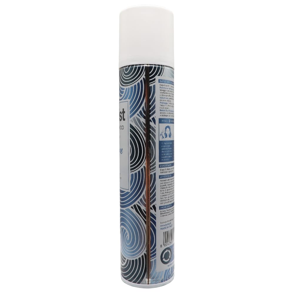 Shampoo Secco Volumizzante, Capelli Perfetti In Soli 3 Minuti Senz'Acqua 200ml (2 Unità)