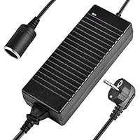 Adattatore Di Alimentazione Da Viaggio – Trasformatore 220V A 12V Con Presa Accendisigari Auto - 2
