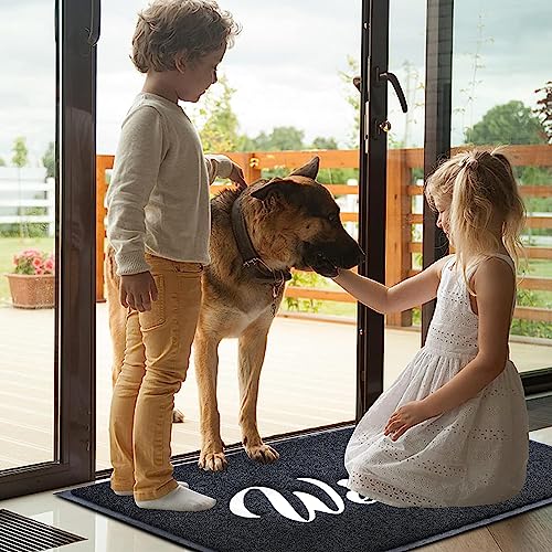 T.Henv Door Mat Welcome, Outdoor/Indoor Heavy Duty Non Slip Doormat For Front Door Entance thumb #7