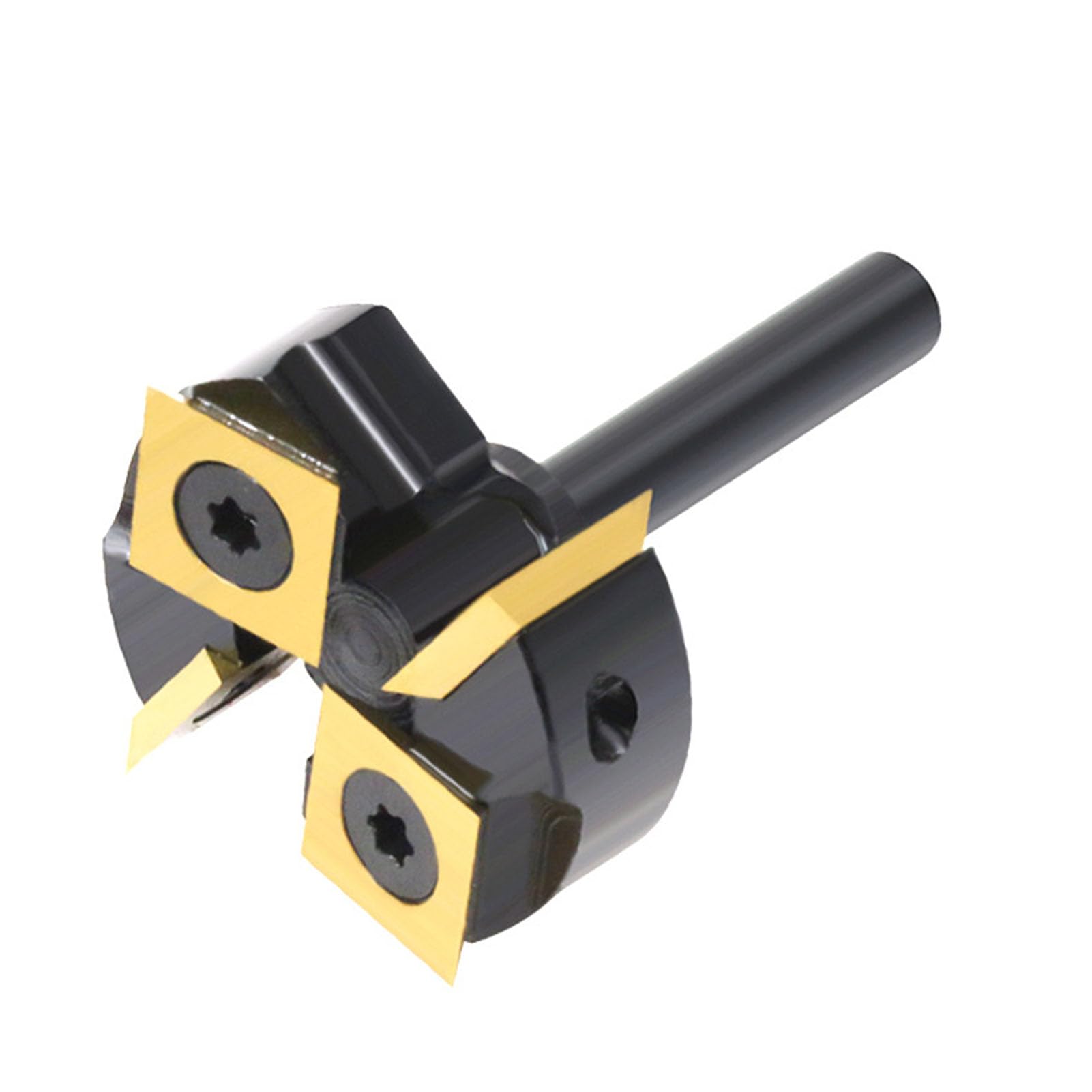 Domary Slab Flattening Router Bit 1/4in Shank Ti Coated 4 Flutes Ideal