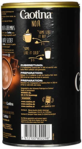 Neue Rezeptur: Caotina Noir, 6er Pack (6 x 500 g)