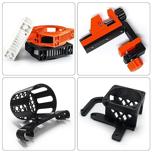 Image of ASA Filament 1.75mm, UV&Rain&Heat Resistant Durable 3D Printer Filament, No Warping, Non Odor & Fumes - Perfect for Outdoor Functional Mechanical Parts, Black Filament 1kg(2.2lbs) Spool