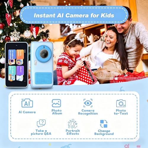 Cámara digital para niños con pantalla táctil de 4 pulgadas miniatura 2