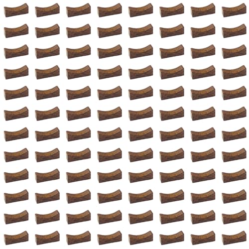 Zelerdo 96 Pieces Wooden Chopstick Holders Chopstick Rest for Home, Hotel, Restaurant