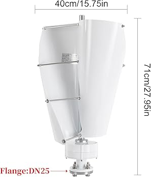 Amazon.com: 500W Vertical Axis Wind Turbine Kit - Home Wind Power
