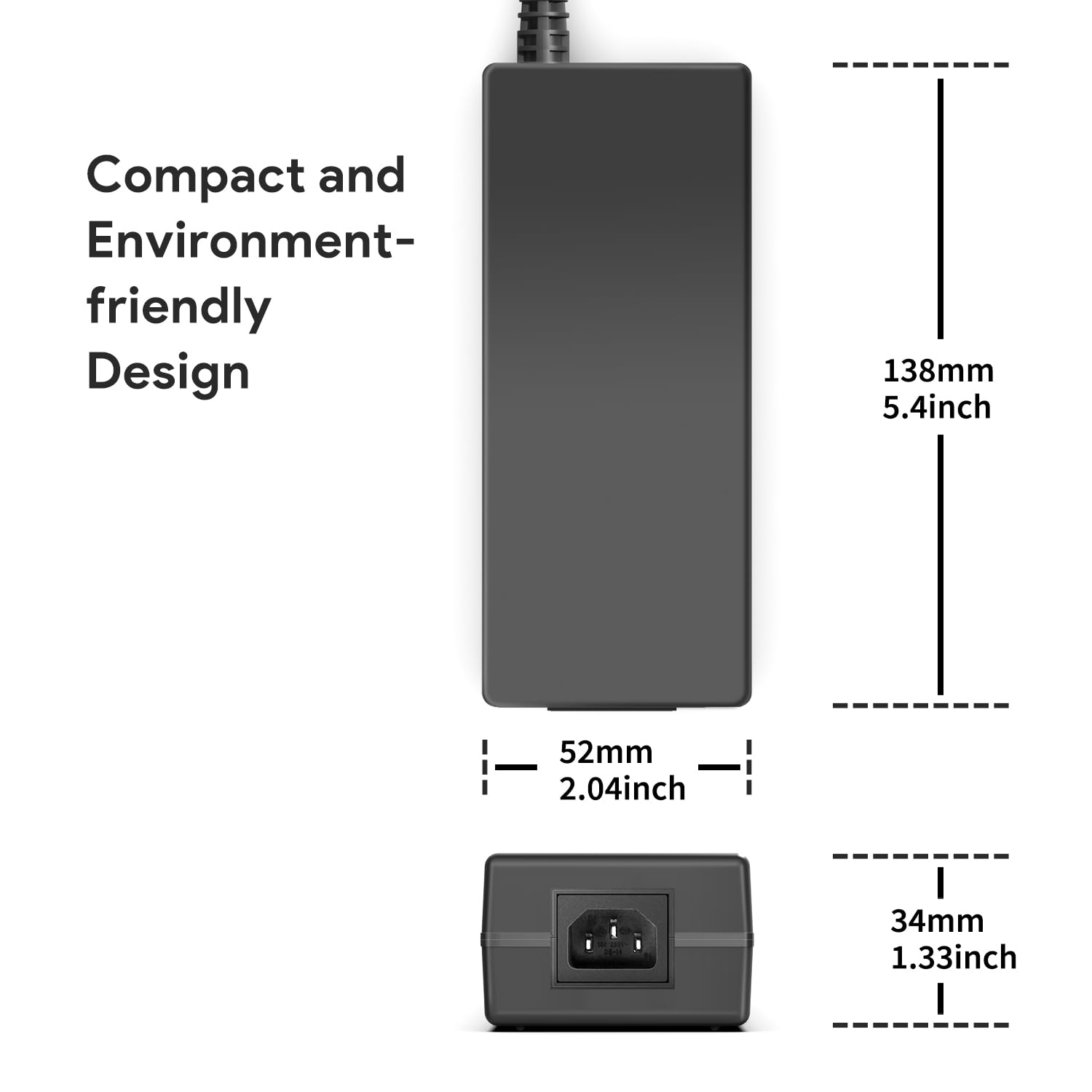 KFD Cargador 12V 7A Adaptador para Lympha Press Optimal Plus 912, QNAP TS-233 TS-262 TS-264-8G TS-462 TS464 TS-259 TS-269 TERRAMASTER F4-210 F4-423 F5-422 F4-220 NAS Server Fuente de Alimentación