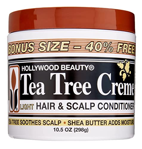 Hollywood Beauty Tea Tree Creme Conditioner 10.5 Ounce (Pack of 2)