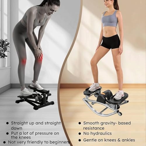 Stepper à bascule en forme de U pour sculpter les fessiers efficacement - 3